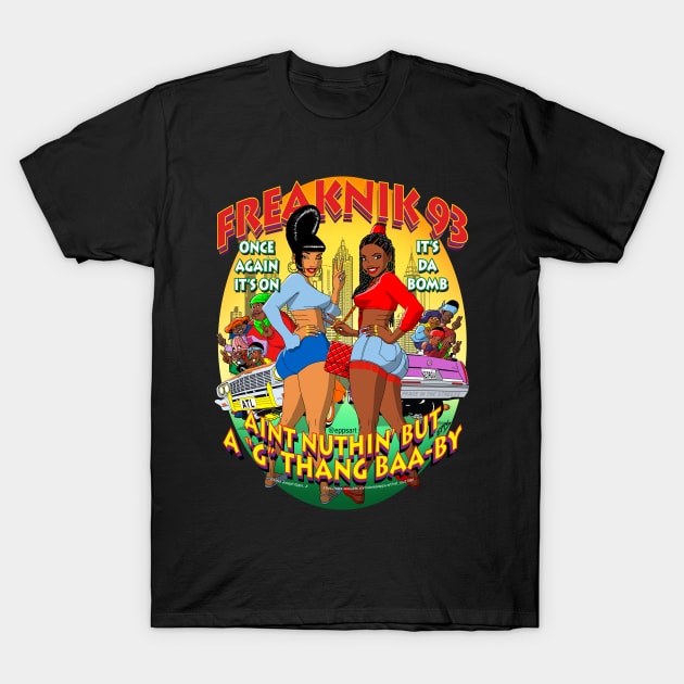 Freaknik 1993 G Thang T-Shirt by Epps Art